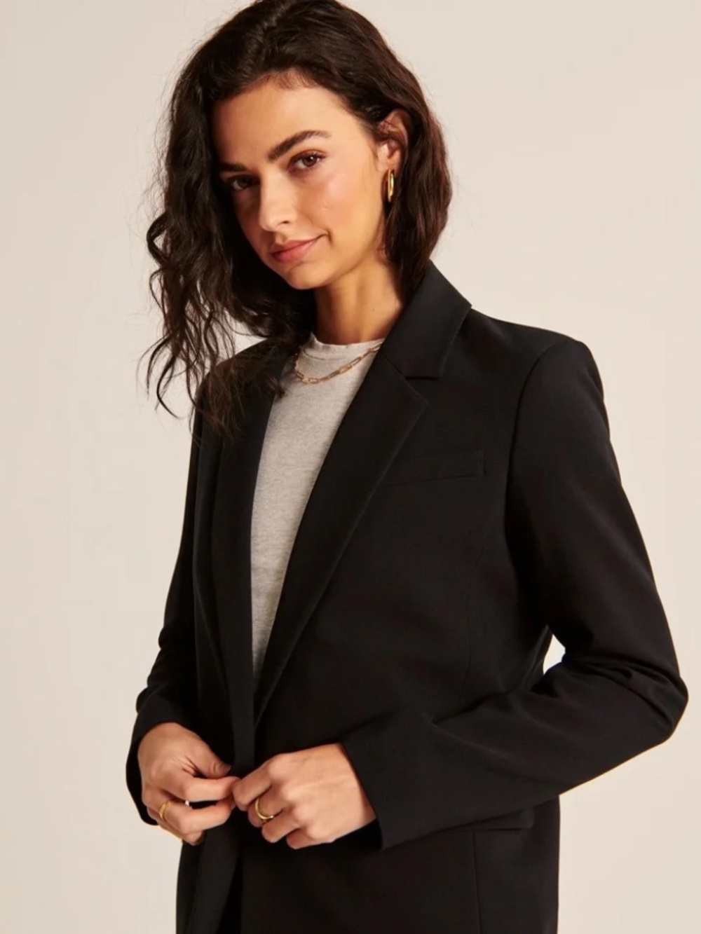 Abercrombie & Fitch Classic Suiting Blazer - Picture 4 of 9